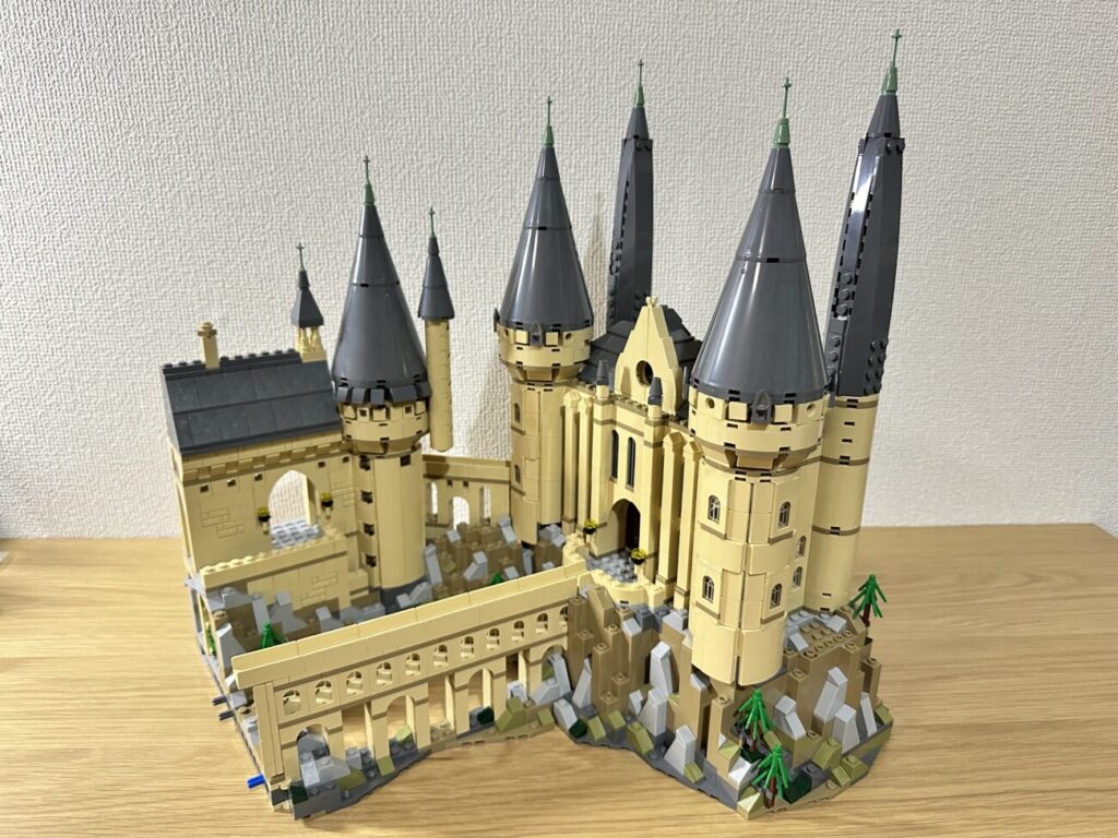 LEGO レゴハリー・ポッター ホグワーツ城組み立てレビュー